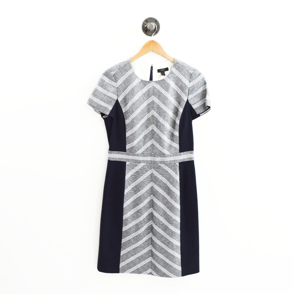 J. Crew Fitted Striped Dress #194-63